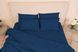 Простирадло на резинці САТИН - TM SLEEP CARE : 80x190 Синій 112649 фото 1