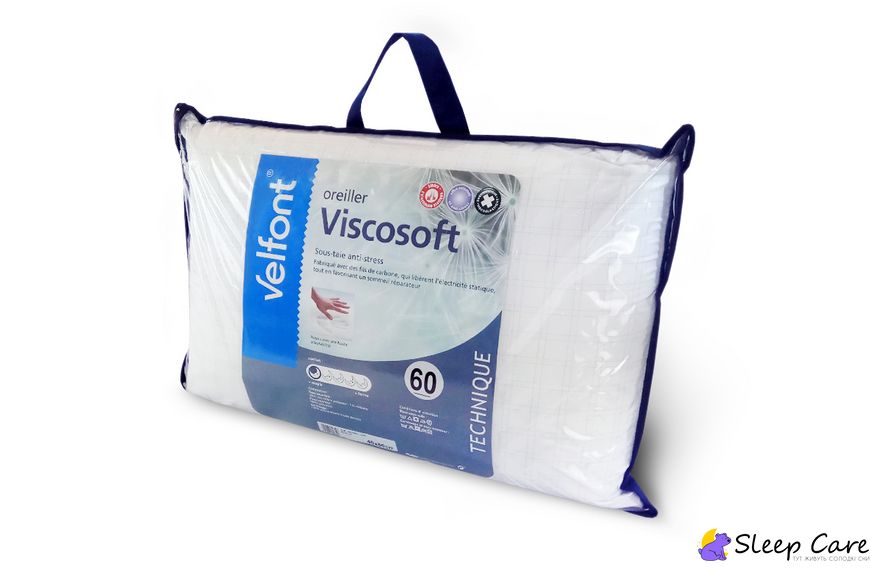 VISCOSOFT - подушка ортопедична 40x60x13 ТМ VELFONT (Іспанія) 111331 фото