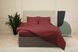 Підковдра САТИН СТРАЙП - TM SLEEP CARE: 175х210, бордова 112892 фото 1