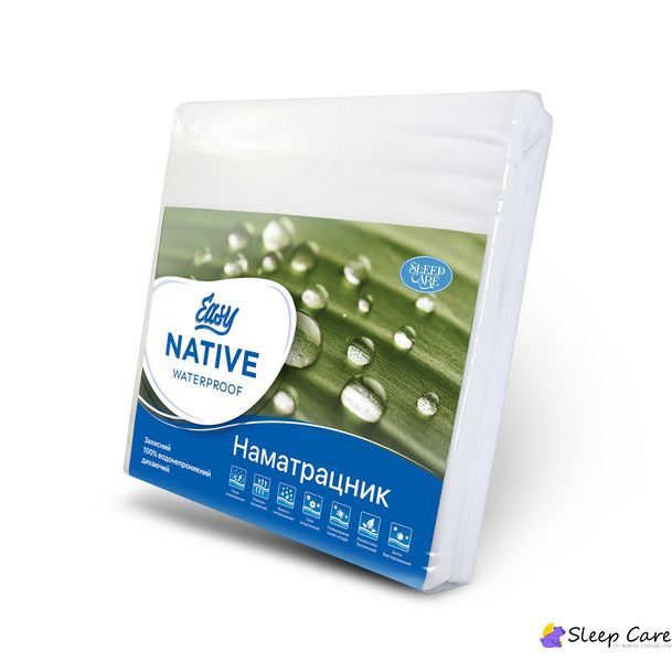 Наматрацник водонепроникний EASY NATIVE WATERPROOF - ТМ SLEEP CARE (Україна) 111588 фото