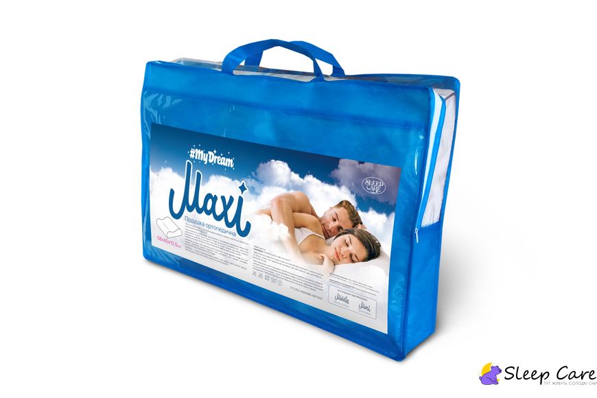 #MY DREAM MAXI - ортопедична подушка 40x58x10,5 TM SLEEP CARE (Україна) 111400 фото