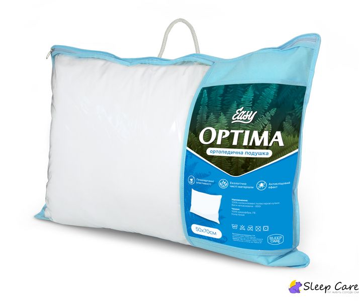 EASY OPTIMA - подушка класична 50x70 TM SLEEP CARE (Україна) 112281 фото