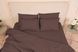 Простирадло на резинці САТИН - TM SLEEP CARE : 80x190 Коричневий 112649 фото 1