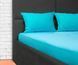 Простирадло на резинці МАХРА - TM SLEEP CARE : 140x200 Блакитний 115286 фото 1